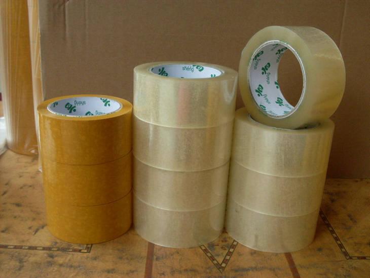 广州内衣品牌封箱胶包袋封箱缩产品透明黄透明白米黄规格同价仓库分类胶带
