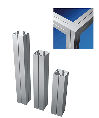 供应用于方柱铝材的听说八分方柱做展位好大气不妨试试