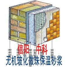 供应膨胀玻化微珠保温砂浆 A级防火保温材料图片