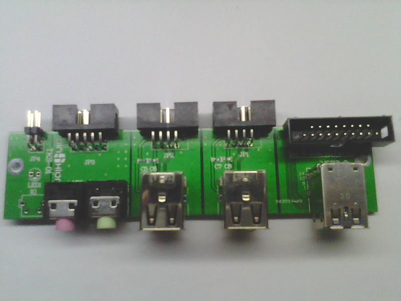 供应用于PCB贴片的台式主机带灯转接板