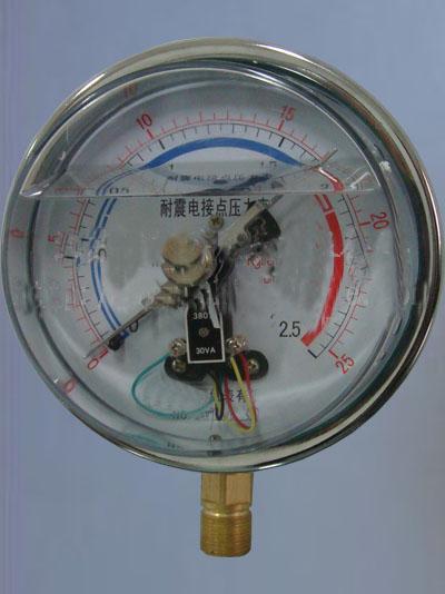 供应耐震电接点压力表接线图