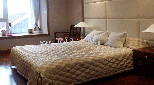 杭州床头软包厂家,床头软包定做 批发价格 背景墙软包 便宜图片