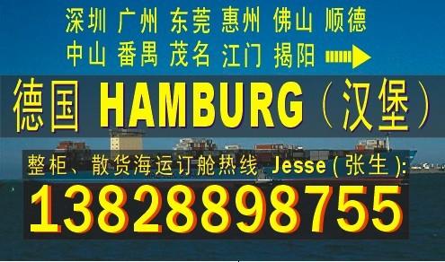 供应深圳到德国汉堡的国际海运公司-东莞广州到HAMBUR国际海运代理图片