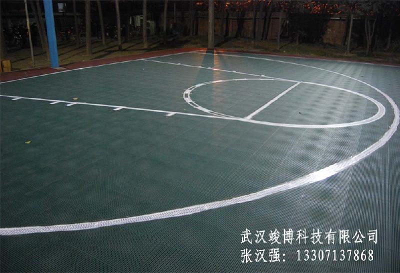 PVC塑胶运动地板了解NBA篮球场地批发