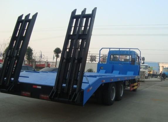 供应挖机运输拖板车报价程力实惠低平板挖机运输车