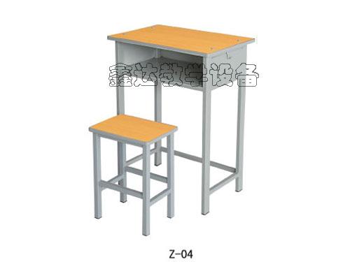 供应学生木制课桌/钢木固定课桌