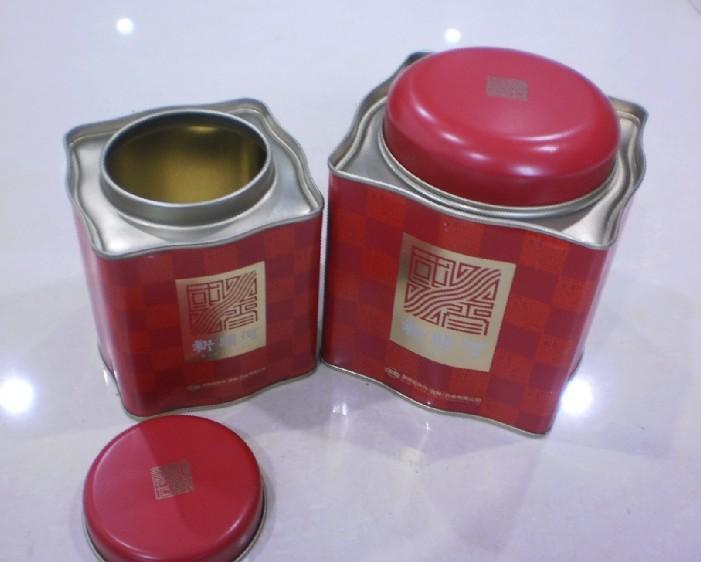 供应波浪罐槮片铁罐茶叶罐咖啡包装