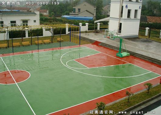 塑胶篮球场运动地板标准规格批发