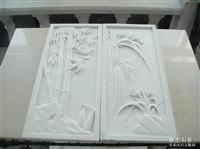 供应白色浮雕雕刻石材浮雕