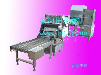 供应米面加工设备/自动春卷皮机/春卷皮成套加工机器