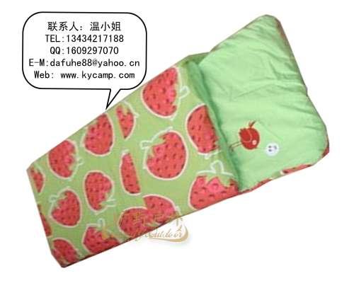 供应广东睡袋生产出口睡袋露营睡袋中空棉睡袋出口厂