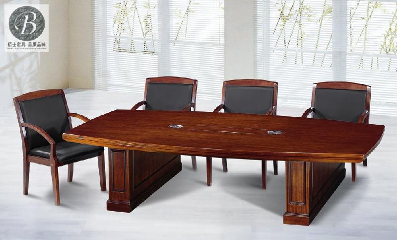 供应广州实木会议桌B39，定做实木会议桌，会议桌厂家生产销售订购