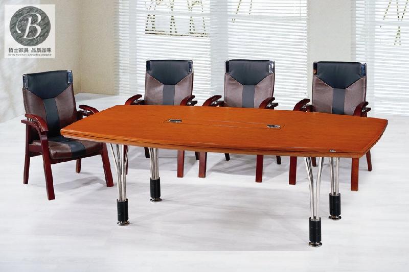 供应广州实木会议桌B44，定做实木会议桌，会议桌厂家生产销售订购