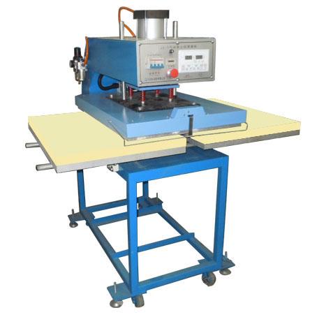 供应大型热转印机器气动双工位烫画机油压机6080自动转印机图片