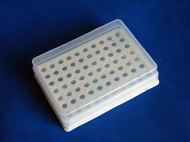 供应PCR管盒 0.2ml离心管盒 白色