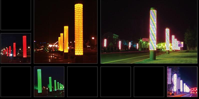 供应郑州LED草坪灯庭院灯设计制作加工图片