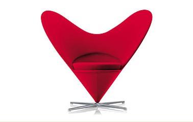 心型椅Heart Chair,爱心椅,商业专卖店家具,浪漫情侣家