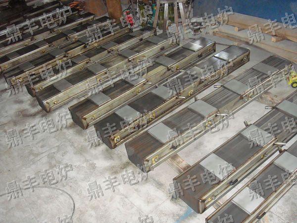 【质量保证】供应中频炉磁轭 硅钢柱 轭铁 电炉配件感应电炉磁轭