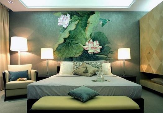 供应卧室墙绘，壁画彩绘，家庭墙面彩绘，墙面美化