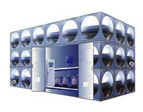 供应贵阳HDXBF智能能箱泵一体化泵站图片
