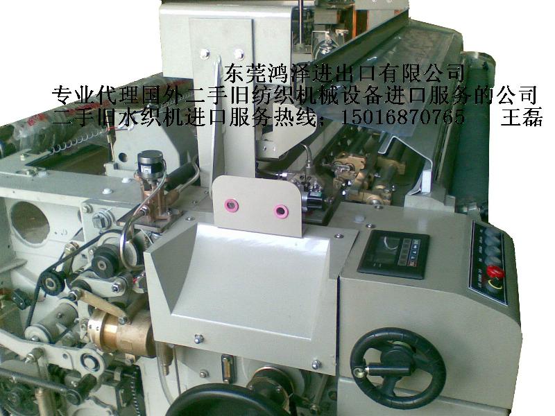 日本进口二手旧喷气纺纱机如何报关批发