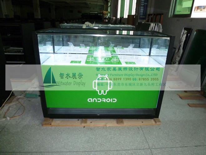 供应2011市面流行款式谷歌安卓系统手机展示销售柜台