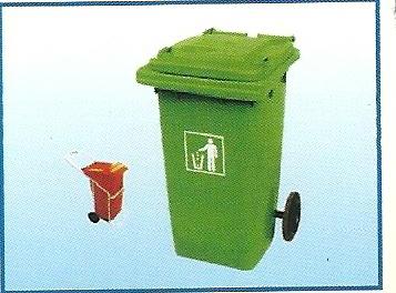 供应240升环卫垃圾桶塑料垃圾桶全新料生产耐用型垃圾桶图片