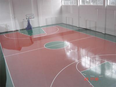 供应室内篮球场施工