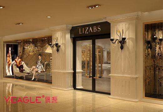 供应店面形象设计、服装VI设计、广州专卖店设计、商业空间设计