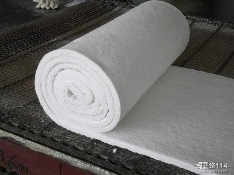 供应硅酸铝针刺毯甩丝毯价格