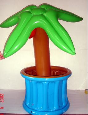 广东专业生产PVC充气椰树玩具批发