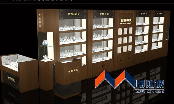 供应南京商场瓷器展示柜设计与制作