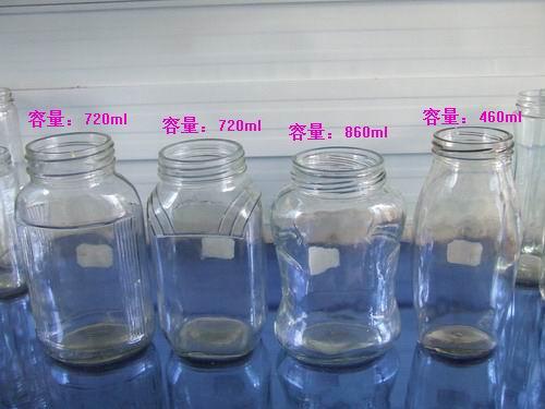厂家供应多种规格蜂蜜玻璃瓶，配套瓶盖