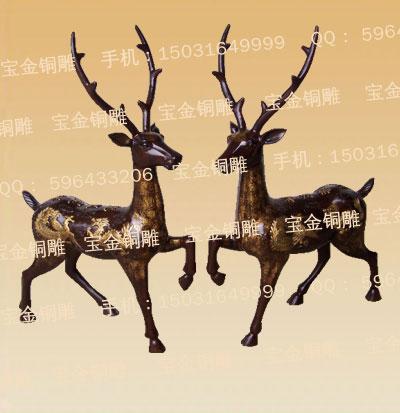 供应动物雕塑-梅花鹿