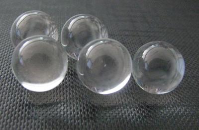 供应透明玻璃球 实心玻璃珠 水晶珠 玻璃光珠 （可定做）图片