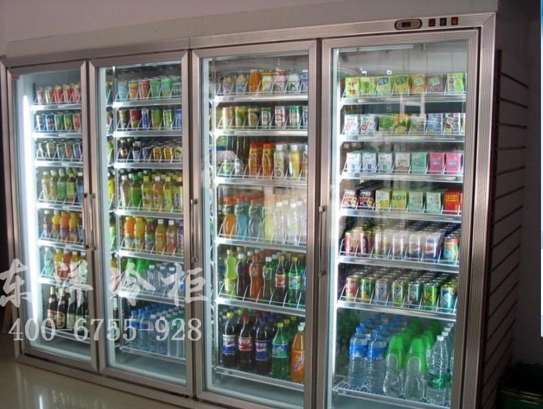东洋三门饮料冷藏保鲜柜商用冷藏冷冻保鲜饮料柜