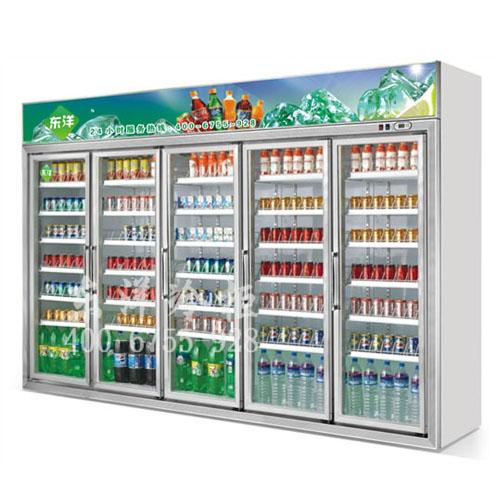 供应冷柜价格商用冰柜价格便利店冷柜标准型五门展示柜宝安冷柜