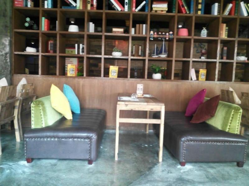 郑州咖啡厅沙发订做卡座沙发定制