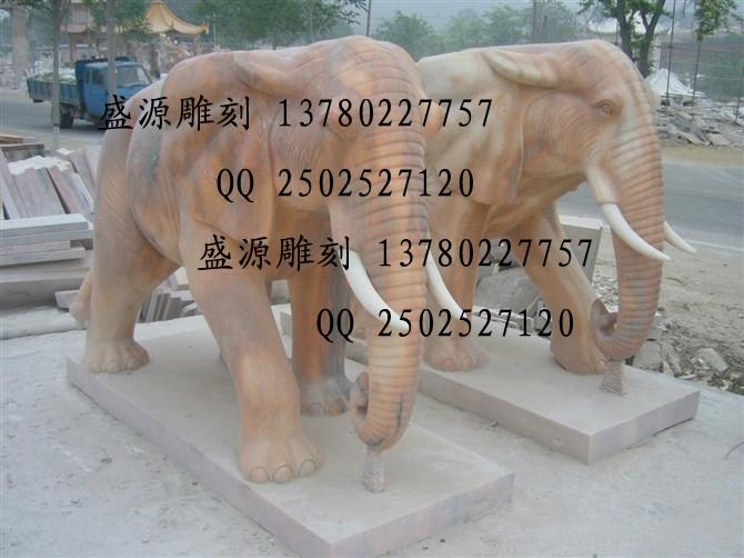 大象雕刻供应大象雕刻，大象雕刻价格，曲阳大象雕刻厂家