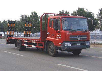 供应东风天锦平板运输车，工程机械运输车、平板车、拖车