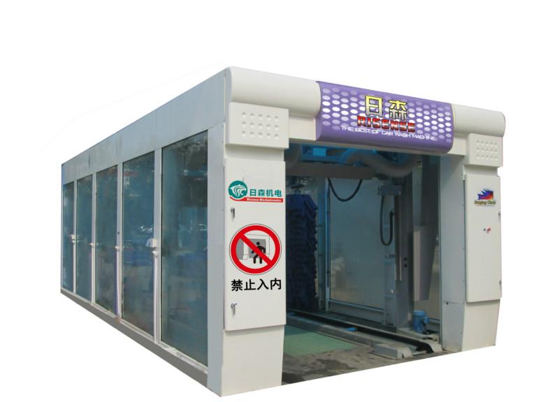 供应金龙隧道式洗车机-青岛日森专业洗车设备