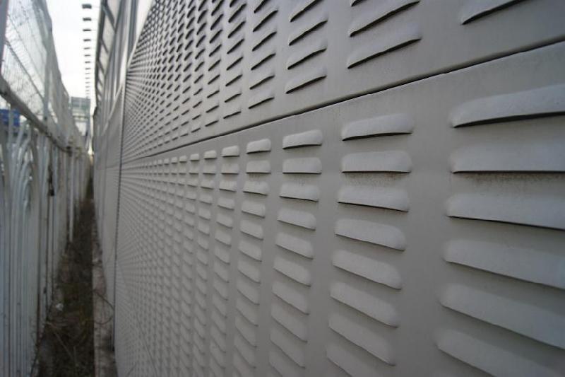供应山西铝板声屏障山西金属喷塑声屏障声屏障生产厂家