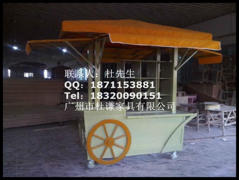 供应 款式多样实木售货车亭广州售卖车