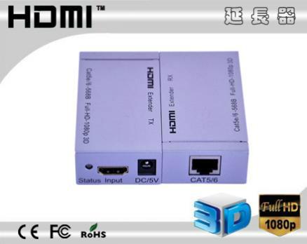 供应HDMI单网线延长器60米厂家研发生产