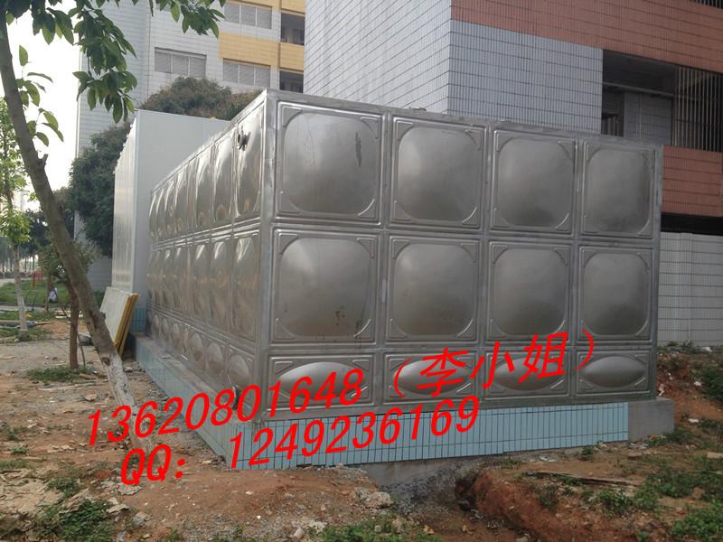 广州方形组合水箱厂家-生活储水塔-焊接式保温水箱价格-冷水箱批发