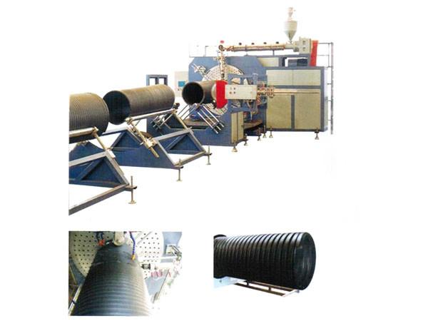 供应高效HDPE大口径中空壁缠绕管生产线图片