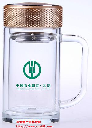 供应天津企业定制礼品水晶杯 可印logo 不退色 诗如意图片