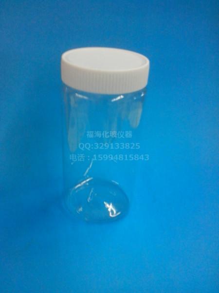 供应透明直身瓶/PET材质大口透明圆瓶500ml液体瓶样品瓶