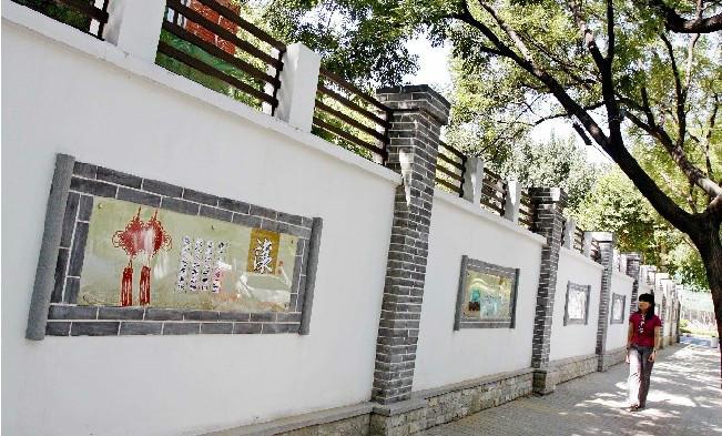 供应南京城市文化墙绘画制作图片