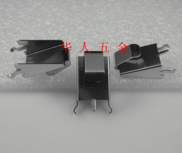 深圳市华人五金两脚焊接电池片批发厂家,质量绝对优质,最低价图片